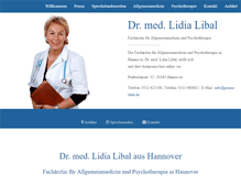 Tablet Screenshot of praxis-libal.de